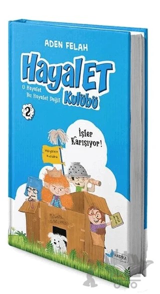 Hayalet Kulübü 2 – Aden Felah – Harika Çocuk Yayınları kitap kapağı