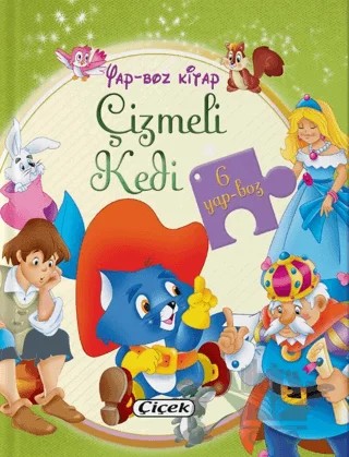 Yap-boz Kitap - Çizmeli Kedi – Kolektif – Çiçek Yayıncılık kitap kapağı
