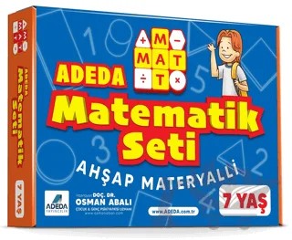 Mat Mat Adeda Matematik Seti 7 Yaş – Osman Abalı – Adeda Yayınları kitap kapağı