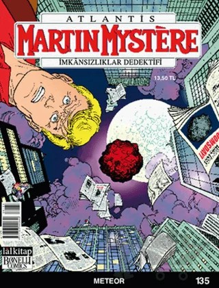 Martin Mystere İmkansızlıklar Dedektifi Sayı: 135 Meteor – Lal Kitap kitap kapağı