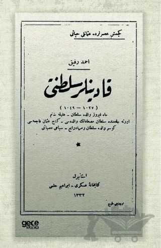 Kadınlar Saltanatı (Osmanlıca) – Ahmet Refik Altınay – Gece Kitaplığı kitap kapağı