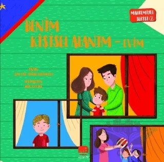 Mahremiyet Serisi 2 - Benim Kişisel Alanım Evim – Irmak Kerimoğlu – Uçan Fil Yayınları kitap kapağı