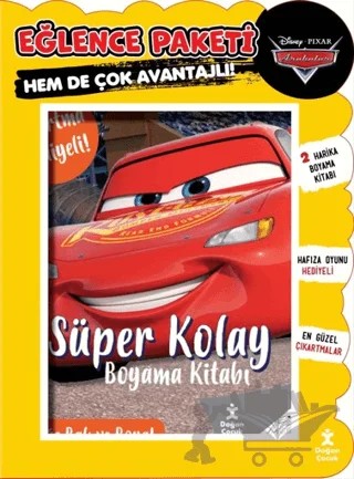 Disney Arabalar 2'li Boyama – Kolektif – Doğan Çocuk kitap kapağı