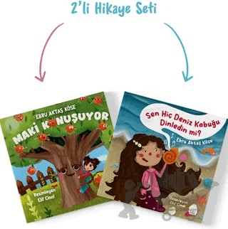 2’li Hikaye Seti – Ebru Aktaş Köse – Mahlas Çocuk Yayınları kitap kapağı