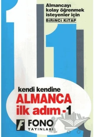Almanca İlk Adım 1 – Ender Erenel, Zafer Ulusoy – Fono Yayınları kitap kapağı