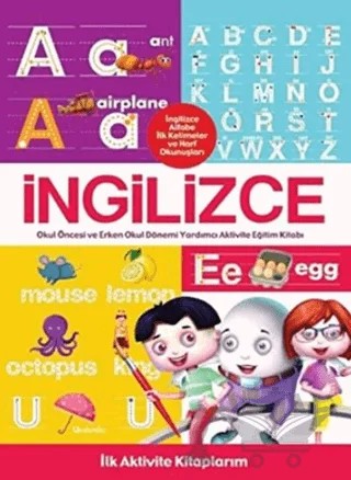 İlk Aktivite Kitaplarım - İngilizce – Kolektif – Mikro Kitap kitap kapağı