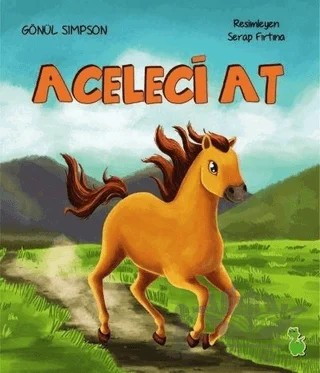 Aceleci At – Gönül Simpson – Yeşil Dinozor kitap kapağı