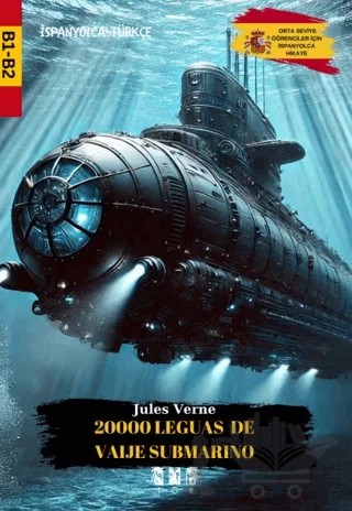 20000 Leguas De Vaıje Submarıno – Jules Verne – TGR Yayıncılık kitap kapağı