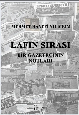 Lafın Sırası – Mehmet Hanefi Yıldırım – İkinci Adam Yayınları kitap kapağı