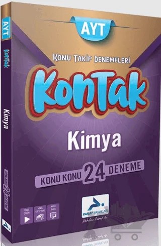 AYT Kimya Konu Takip Denemeleri – Kolektif – Paraf Yayınları kitap kapağı