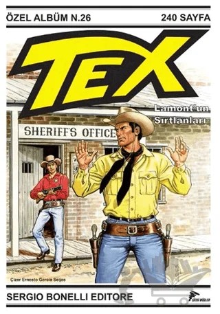 Tex Özel Seri 2 – Claudıo Nizzi – Çizgi Düşler Yayınevi kitap kapağı