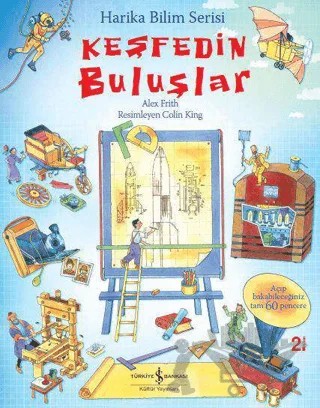 Keşfedin Buluşlar – Alex Frith – İş Bankası Kültür Yayınları kitap kapağı