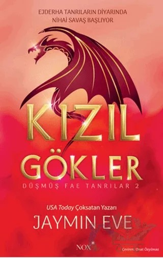 Kızıl Gökler – Jaymin Eve – Nox Yayınları kitap kapağı