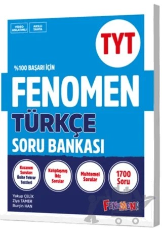 TYT Türkçe Soru Bankası – Kolektif – Fenomen Yayınları kitap kapağı