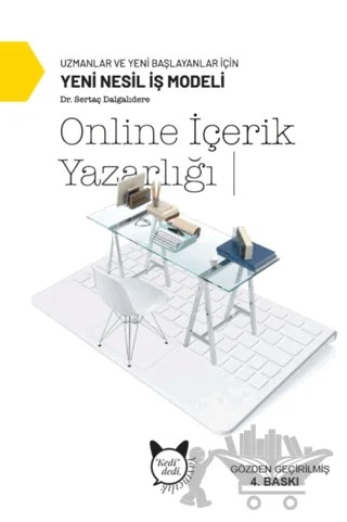 Online İçerik Yazarlığı – Sertaç Dalgalıdere – Kedidedi Yayıncılık kitap kapağı