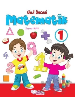 Okul Öncesi Matematik 1 - 2 – Zeynep Karayel – Pembe Patikler kitap kapağı