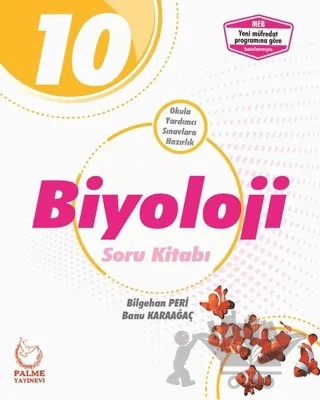 Palme 10. Sınıf Biyoloji Soru Kitabı – Banu Karaağaç, Bilgehan Peri – Palme Yayınları kitap kapağı