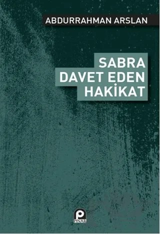 Sabra Davet Eden Hakikat – Abdurrahman Arslan – Pınar Yayınları kitap kapağı