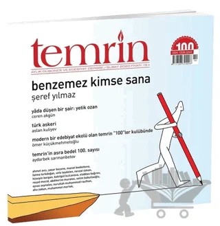 Temrin Düşünce ve Edebiyat Dergisi Sayı: 100 Şubat 2020 – Temrin Dergisi kitap kapağı
