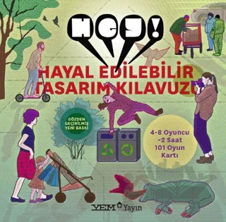 HEY! Hayal Edilebilir Tasarım Kılavuzu (Kartlar) – Alexis Şanal – YEM Yayın kitap kapağı