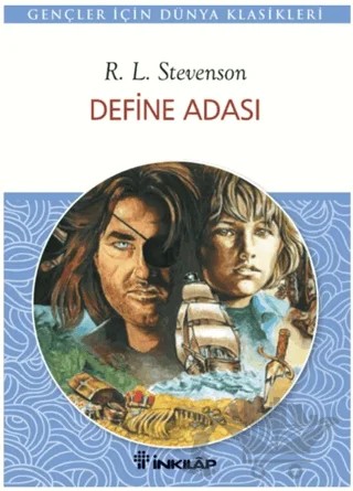 Define Adası – Robert Louıs Stevenson – İnkılap Kitabevi kitap kapağı