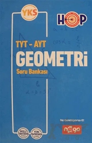 TYT - AYT - YKS Geometri Soru Bankası – Kolektif – Nego Yayınları kitap kapağı