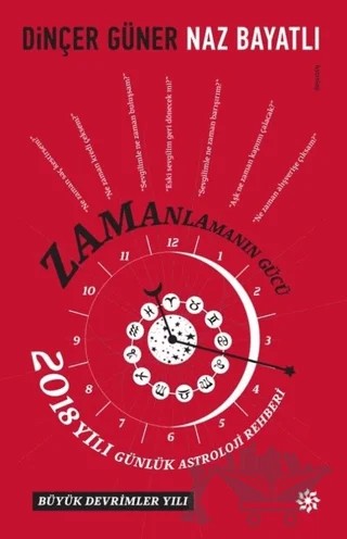 Zamanlamanın Gücü 2018 – Dinçer Güner, Naz Bayatlı – Doğan Novus kitap kapağı