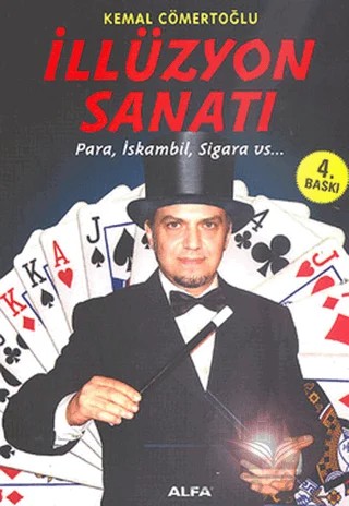 İllüzyon Sanatı – Kemal Cömertoğlu – Alfa Yayınları kitap kapağı