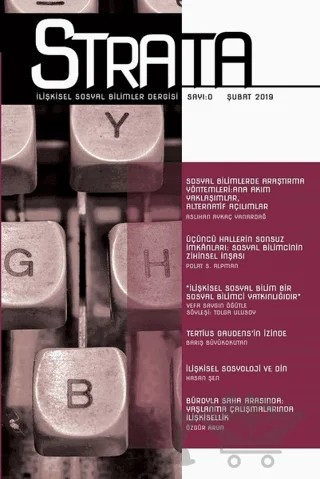 Strata İlişkisel Sosyal Bilimler Dergisi Sayı: 0 Şubat 2019 – Strata Dergisi Yayınları kitap kapağı
