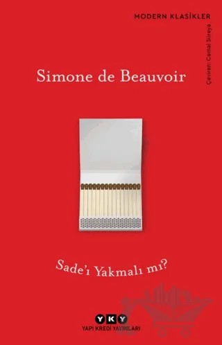 Sade’ı Yakmalı mı? – Simone de Beauvoir – Yapı Kredi Yayınları kitap kapağı