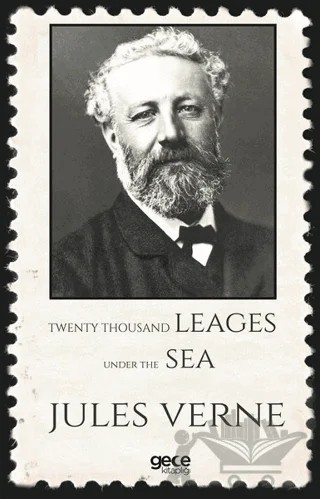 Twenty Thousand Leages Under The Sea – Jules Verne – Gece Kitaplığı kitap kapağı