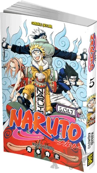 Naruto 5. Cilt – Masaşi Kişimoto – Gerekli Şeyler Yayıncılık kitap kapağı
