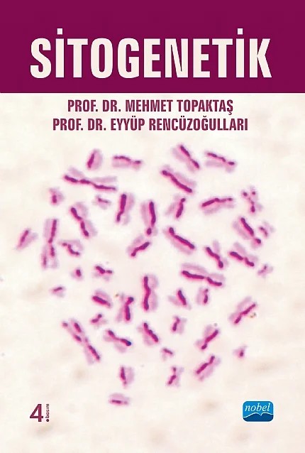 Sitogenetik – Mehmet Topaktaş, Eyyüp Rencüzoğulları – Nobel Yayın kitap kapağı