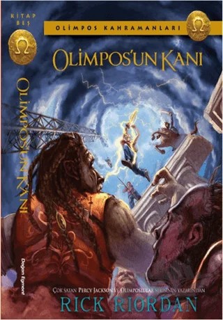 Olimpos Kahramanları - Olimpos’un Kanı – Rick Riordan – Doğan Egmont Yayıncılık kitap kapağı