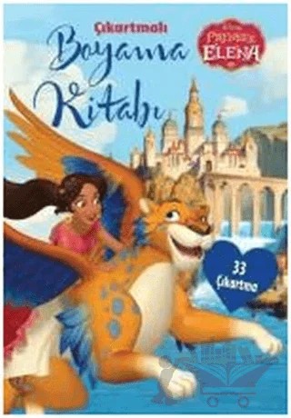 Disney Prenses Elena - Çıkartmalı Boyama Kitabı – Kolektif – Doğan Egmont Yayıncılık kitap kapağı