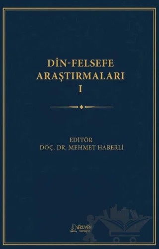 Din-Felsefe Araştırmaları - I – Kolektif – Serüven Yayınevi kitap kapağı