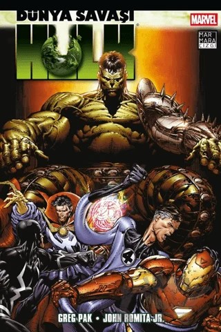 Dünya Savaşı Hulk – Greg Pak – Marmara Çizgi kitap kapağı