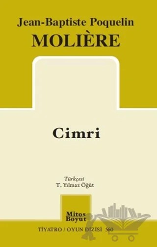 Cimri – Jean-Baptiste Poquelin Moliere – Mitos Boyut Yayınları kitap kapağı