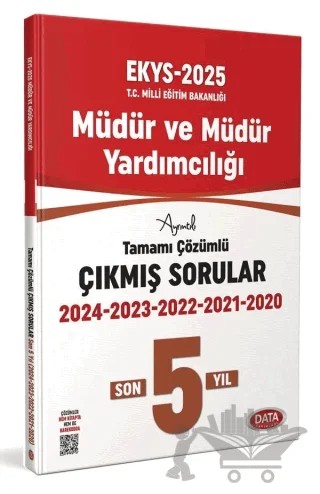 2027 MEB EKYS Müdür ve Müdür Yardımcılığı 7 Yıl Çıkmış Sorular ve Çözümleri – Kolektif – Data Yayınları kitap kapağı