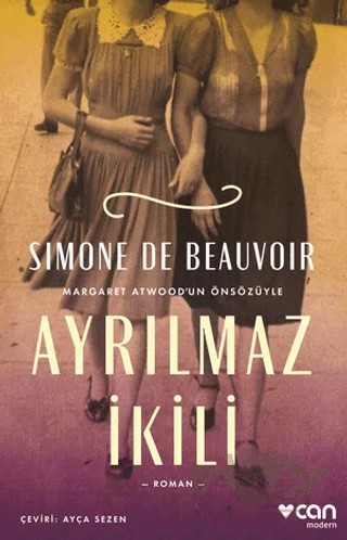 Ayrılmaz İkili – Simone de Beauvoir – Can Yayınları kitap kapağı