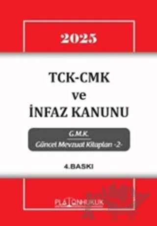 TCK-CMK ve İnfaz Kanunu – Kolektif – Platon Hukuk kitap kapağı