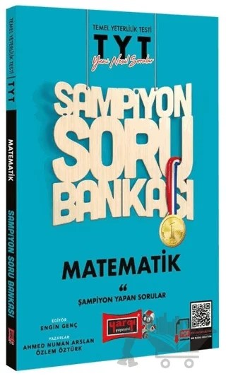 2022 TYT Matematik Şampiyon Soru Bankası – Özlem Öztürk, Ahmed Numan Arslan – Yargı Yayınevi kitap kapağı
