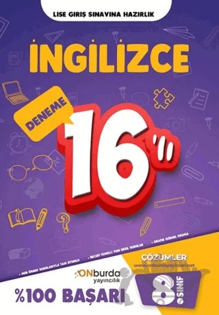 8. Sınıf İngilizce Yeni Nesil Branş Denemeleri – Kolektif – ONburda Yayınları kitap kapağı