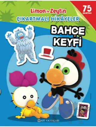 Limon ile Zeytin - Bahçe Keyfi – Salih Memecan – Mart Yayınları kitap kapağı
