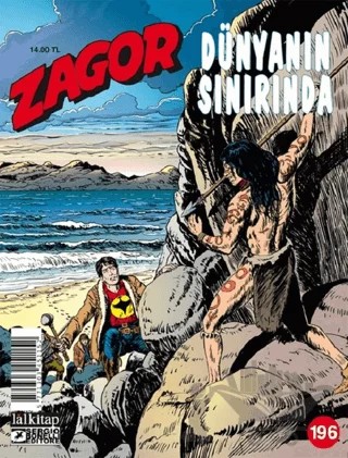 Zagor Sayı 196 - Dünyanın Sınırında – Lal Kitap kitap kapağı