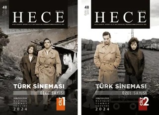 Türk Sineması Özel Sayısı (2 Cilt) 330/331/332. Sayı Haziran/Temmuz/Ağustos 2024 – Hece Dergisi kitap kapağı