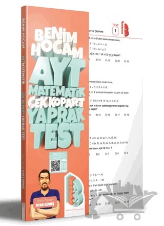 AYT Matematik Çek Kopar Yaprak Test – İlyas Güneş – Benim Hocam Yayınları kitap kapağı