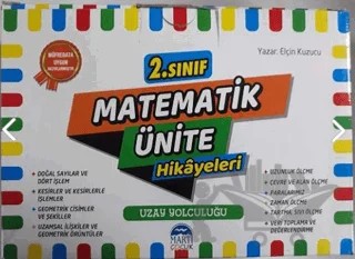 2. Sınıf Matematik Ünite Hikayeleri – Elçin Kuzucu – Martı Çocuk Yayınları kitap kapağı