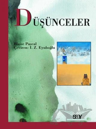 Düşünceler – Blaise Pascal – Say Yayınları kitap kapağı
