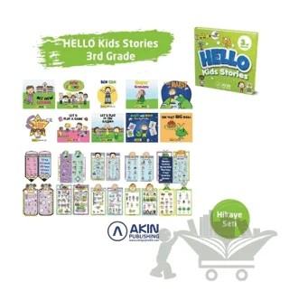 Hello Kids Stories 3nd Grade – Bilge Bağcı – Akın Dil Eğitim kitap kapağı